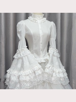 The Nightingale Witch Lolita Blouse (UN51)